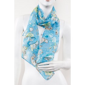 Soft Silk Printed Scarf C20